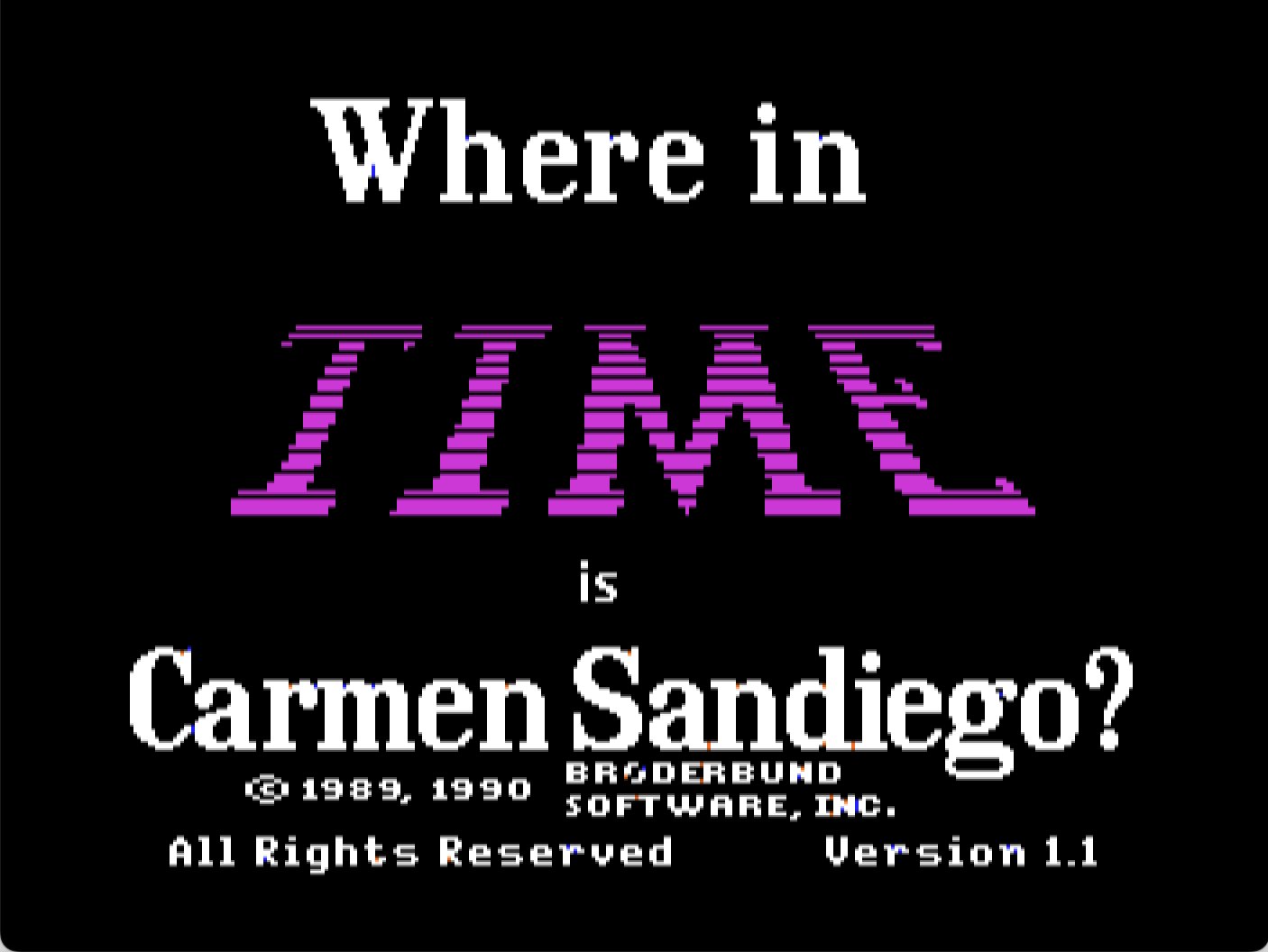 Where in Time is Carmen Sandiego screenshot 1 of 5