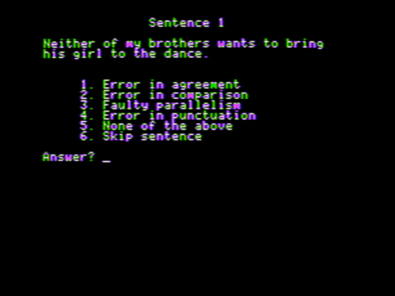 English Achievement IV screenshot 4 of 4