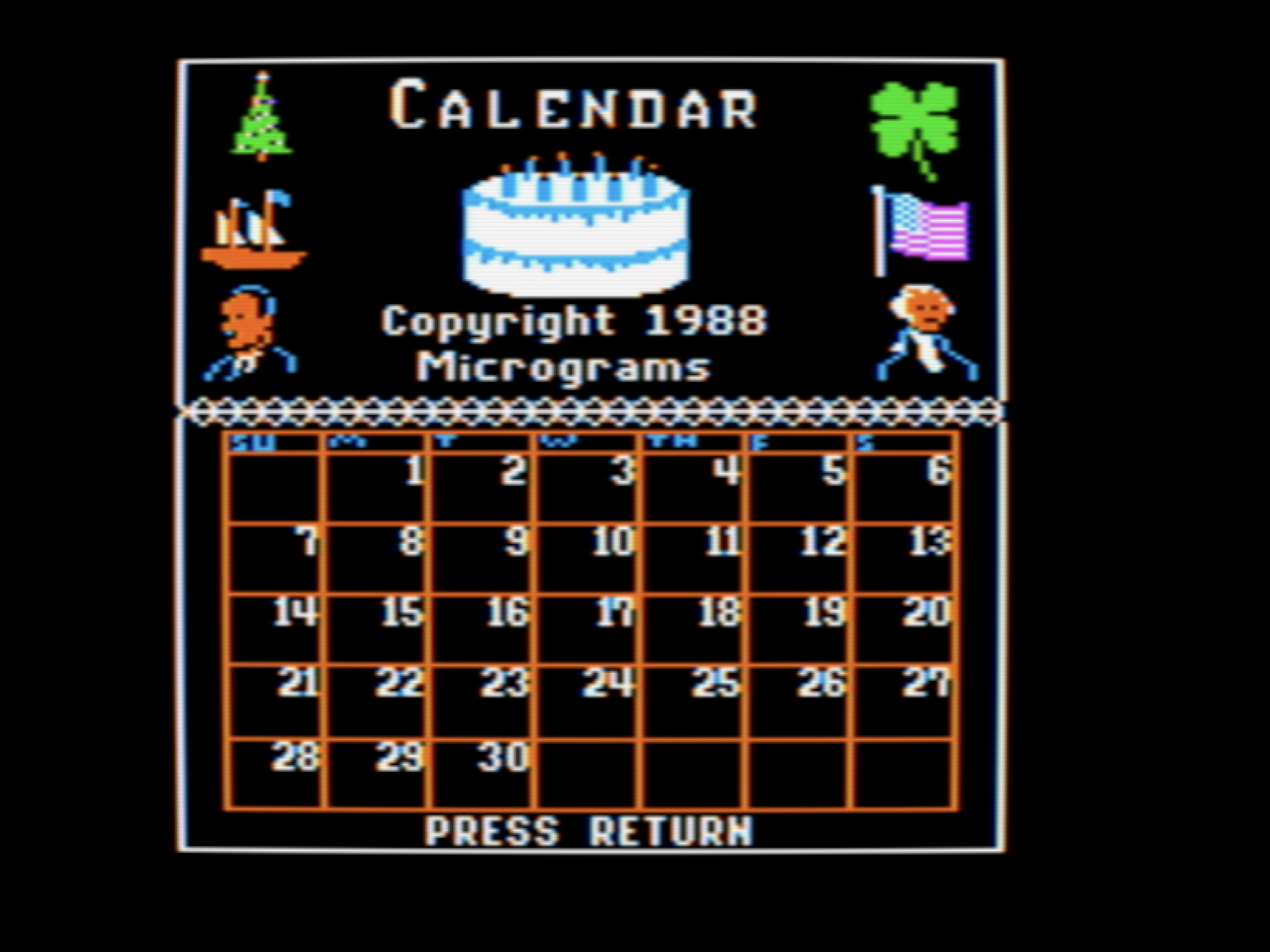Calendar screenshot 1 of 4