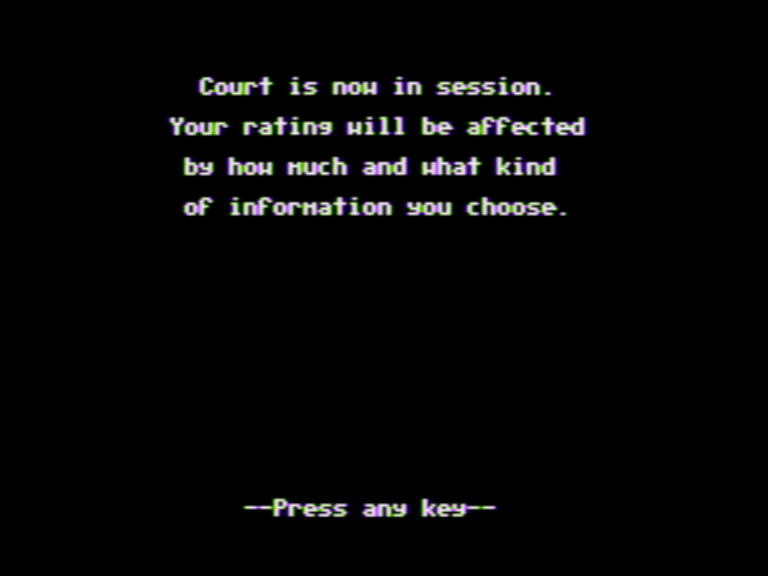 Crime and Punishment screenshot 3 of 4