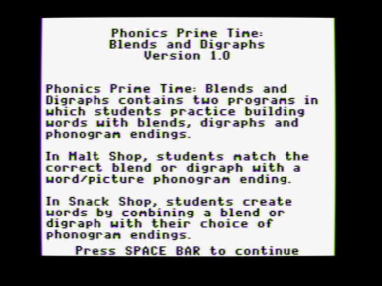 Phonics Prime Time: Blends and Digraphs screenshot 3 of 4