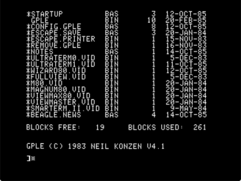 G.P.L.E. screenshot 2 of 3