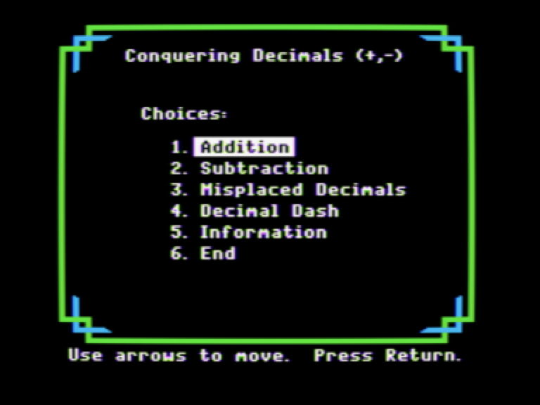 Conquering Decimals (+, -) screenshot 1 of 6