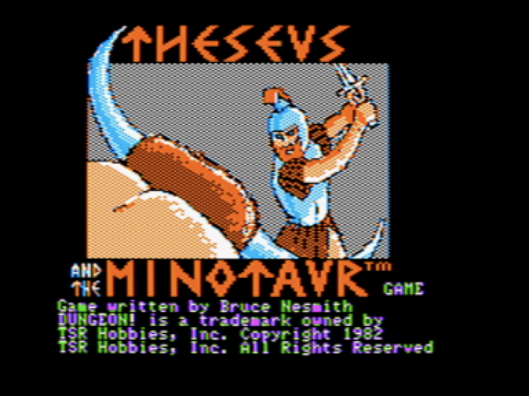 Theseus and the Minotaur screenshot 1 of 3