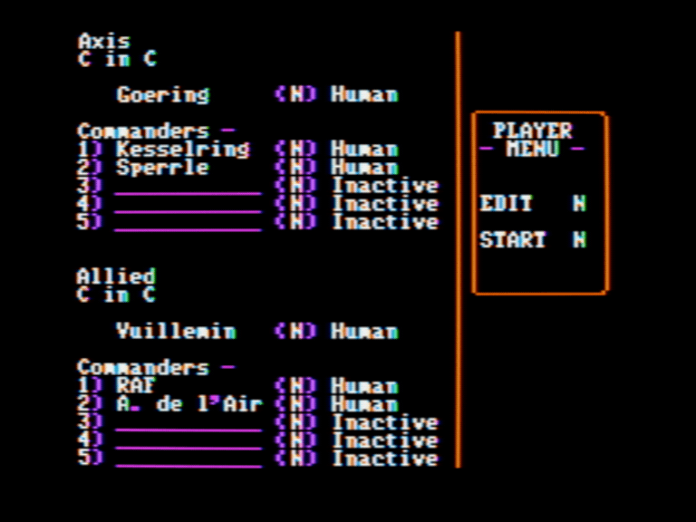 Europe Ablaze Scenario Disk Five: Armee de l'Air screenshot 2 of 3