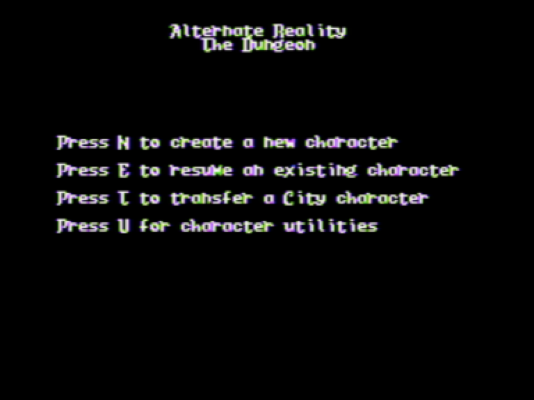 Alternate Reality: The Dungeon screenshot 2 of 3