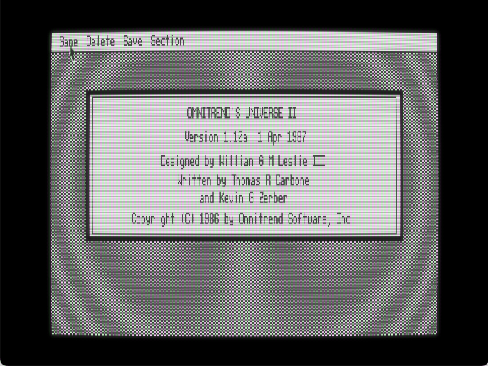 Universe II screenshot 1 of 3