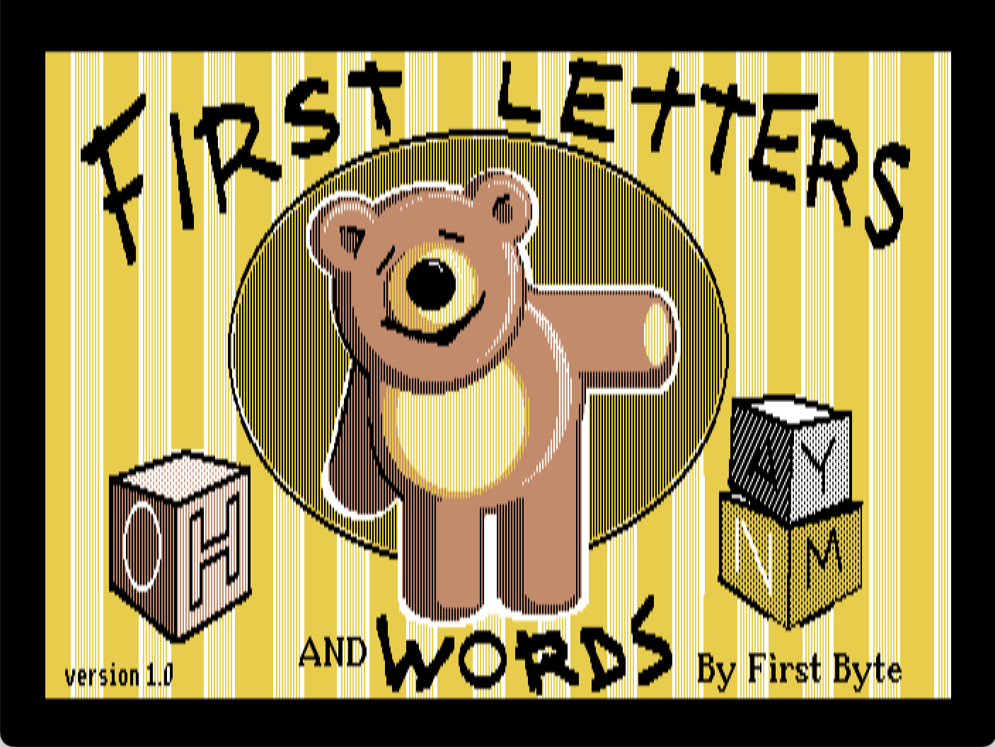 First Letters and Words IIgs screenshot 1 of 3