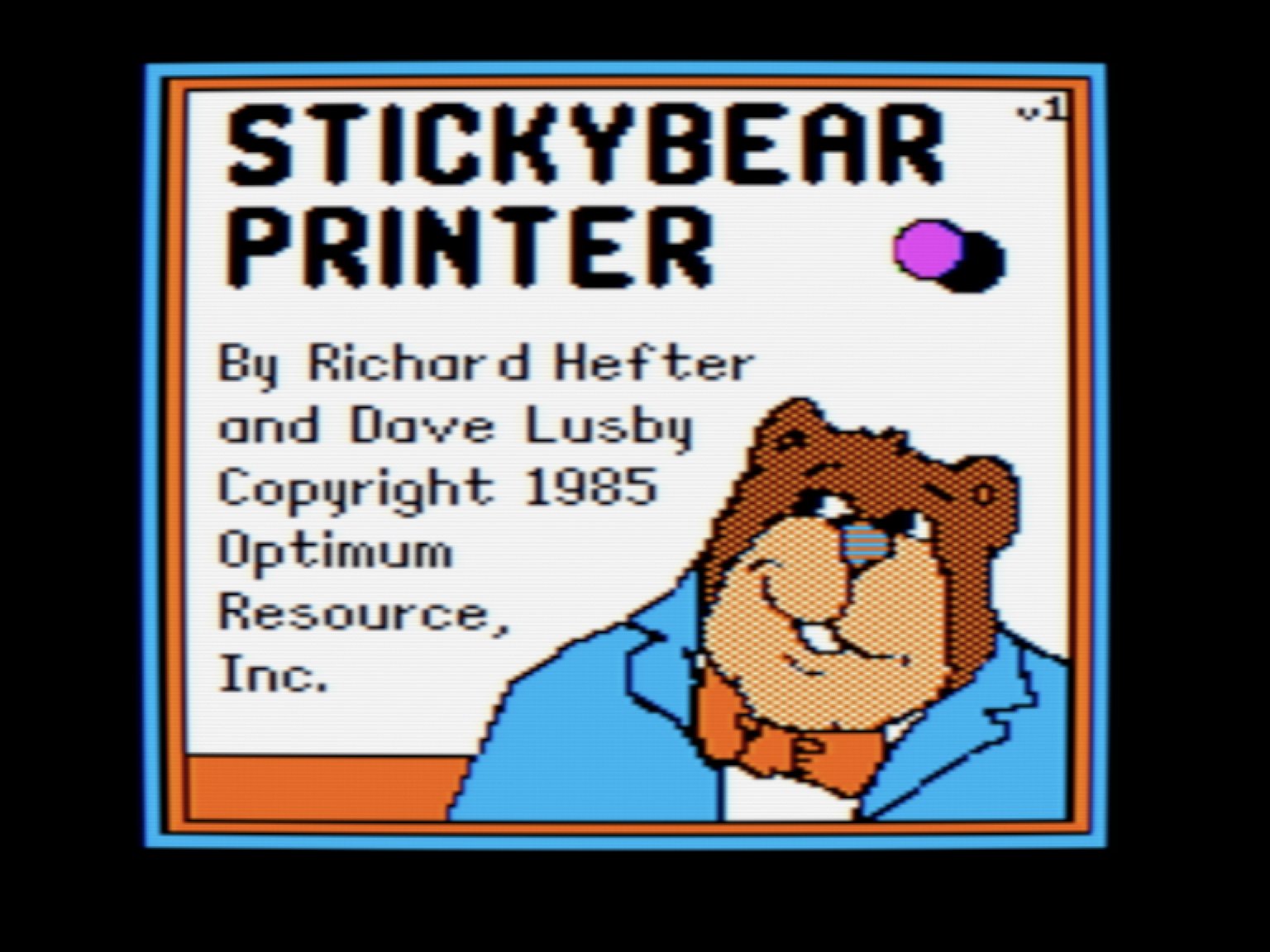 Stickybear Printer screenshot 1 of 3