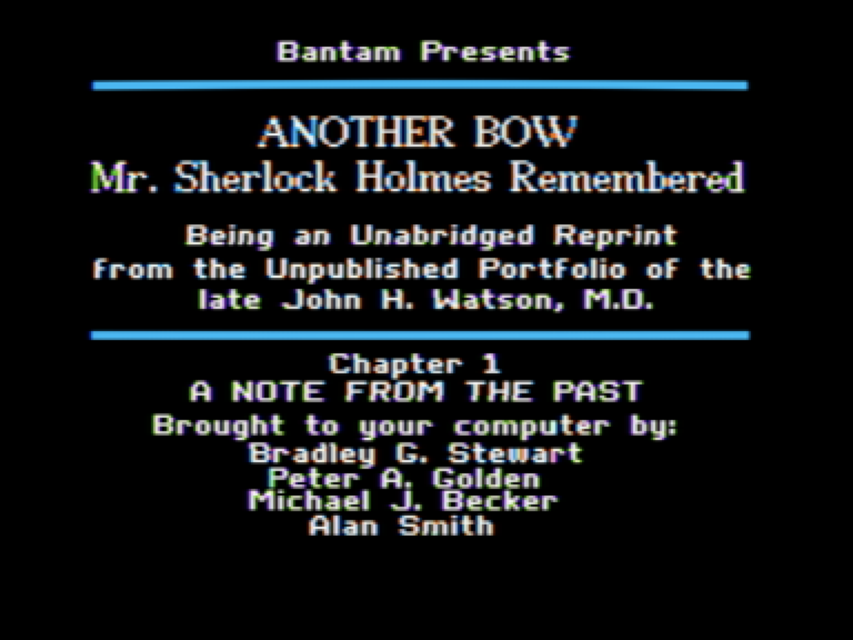 Sherlock Holmes in Another Bow screenshot 3 of 5
