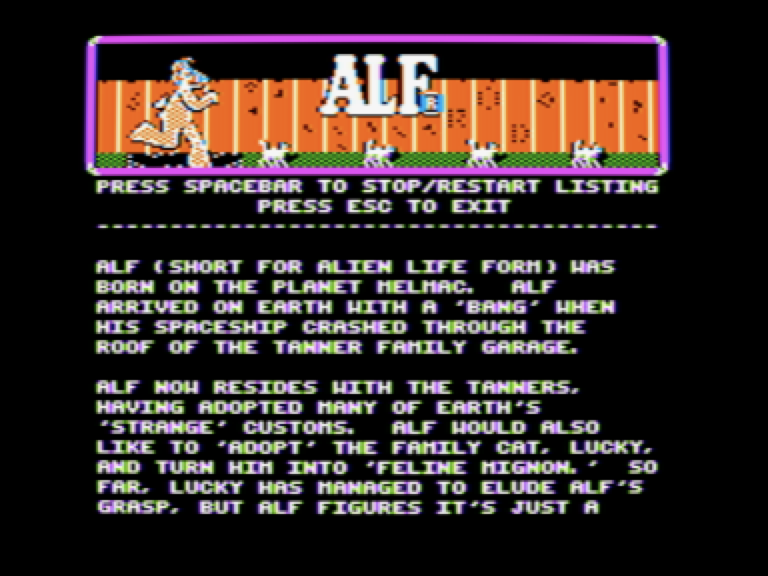 Alf screenshot 3 of 4