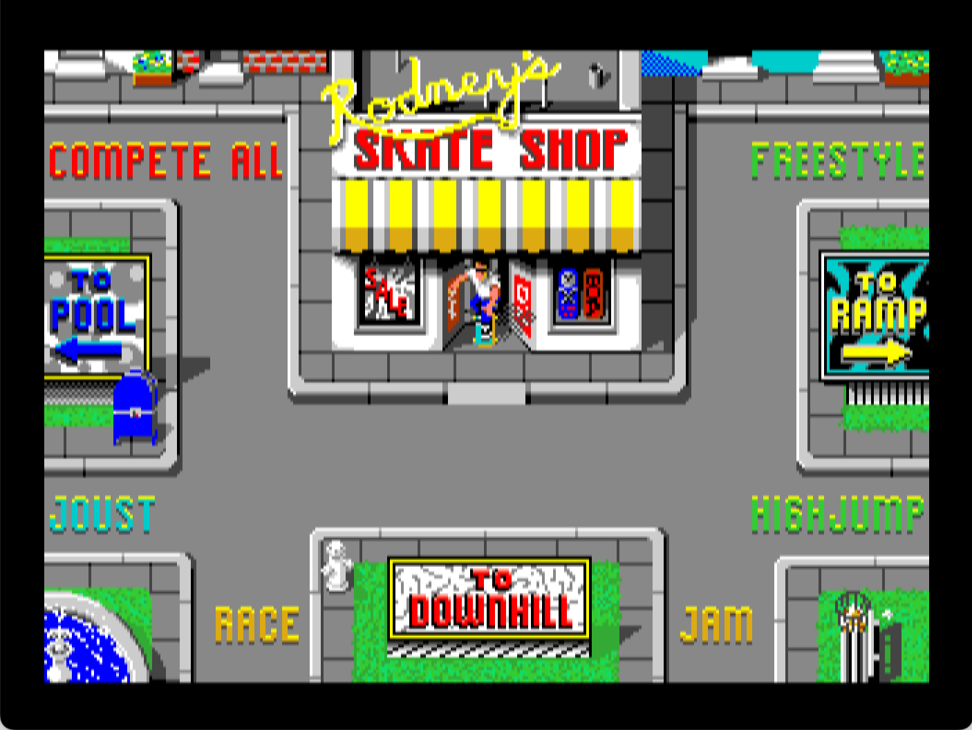 Skate or Die screenshot 2 of 3