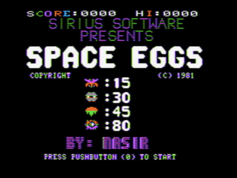 Space Eggs screenshot 1 of 2