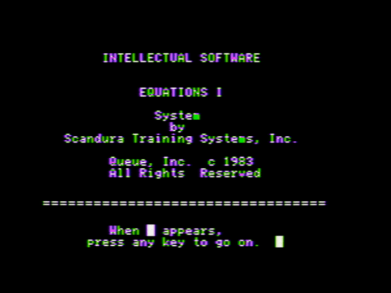 Equations I screenshot 1 of 3