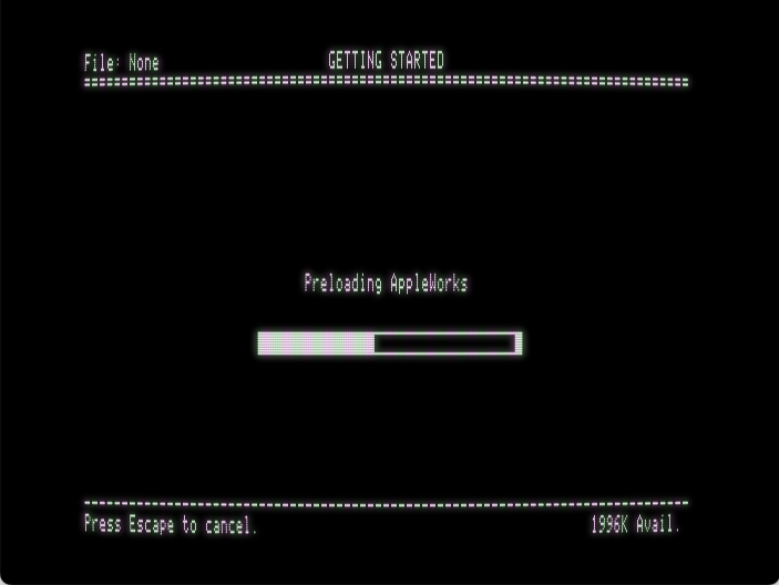 AppleWorks screenshot 2 of 4