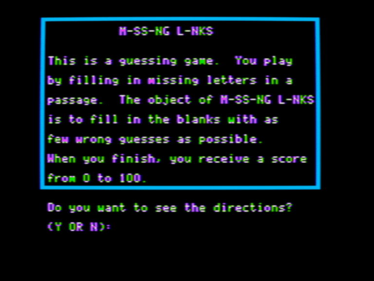 M-ss-ng L-nks: English Editor screenshot 3 of 4