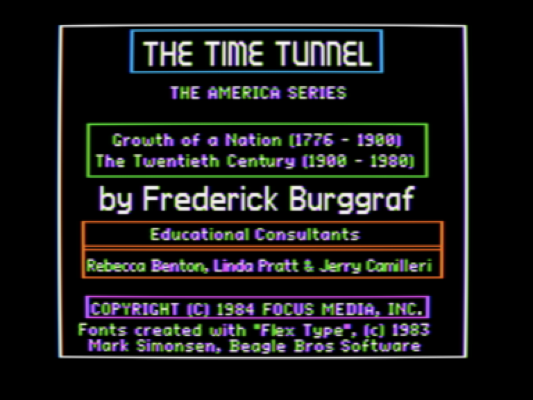The Time Tunnel: A Nation Emerges screenshot 1 of 6
