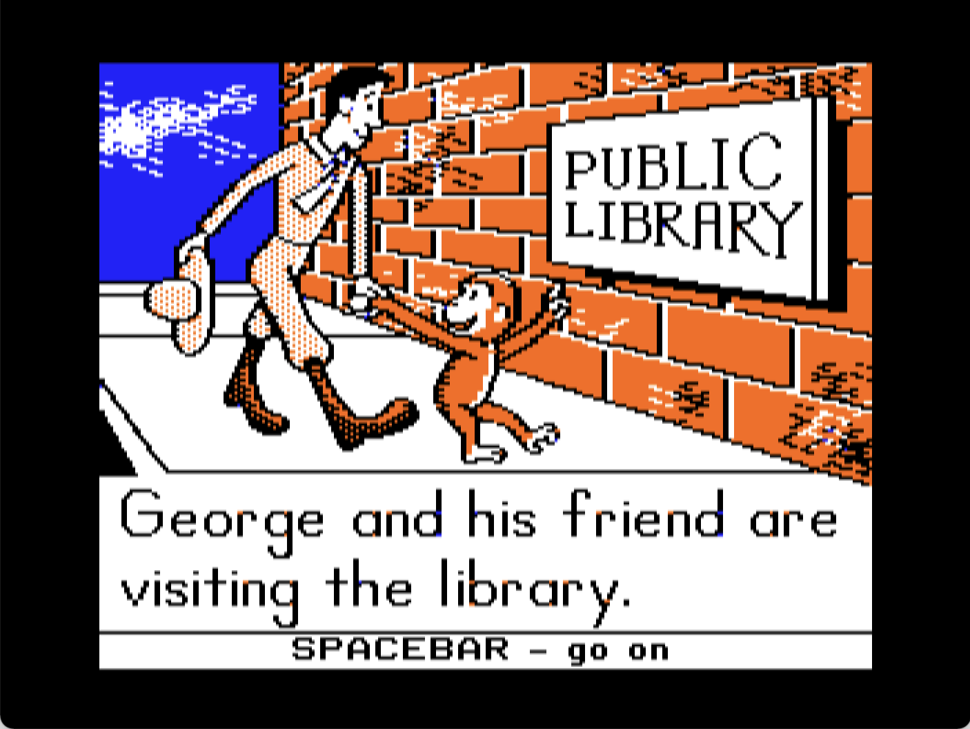 Curious George Visits the Library screenshot 3 of 4