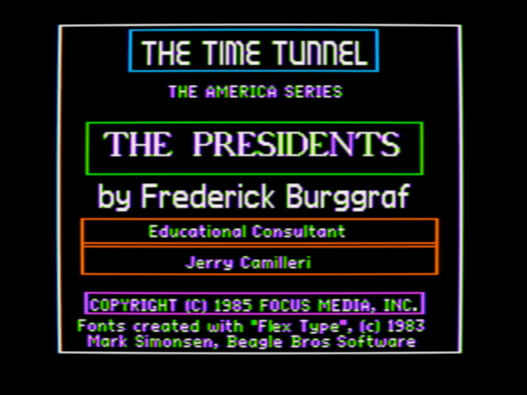 The Time Tunnel: The Presidents screenshot 1 of 3