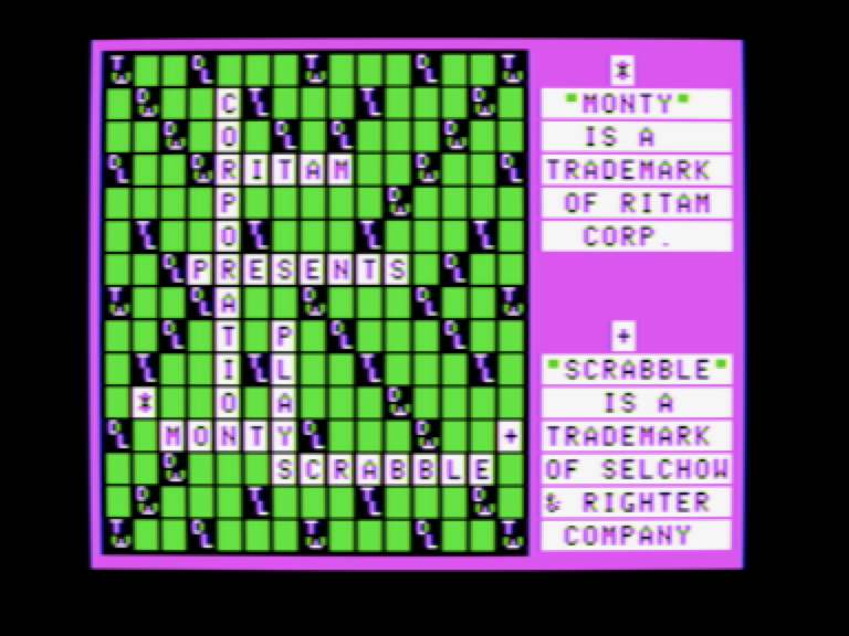 Monty Plays Scrabble 4.0 screenshot 1 of 4