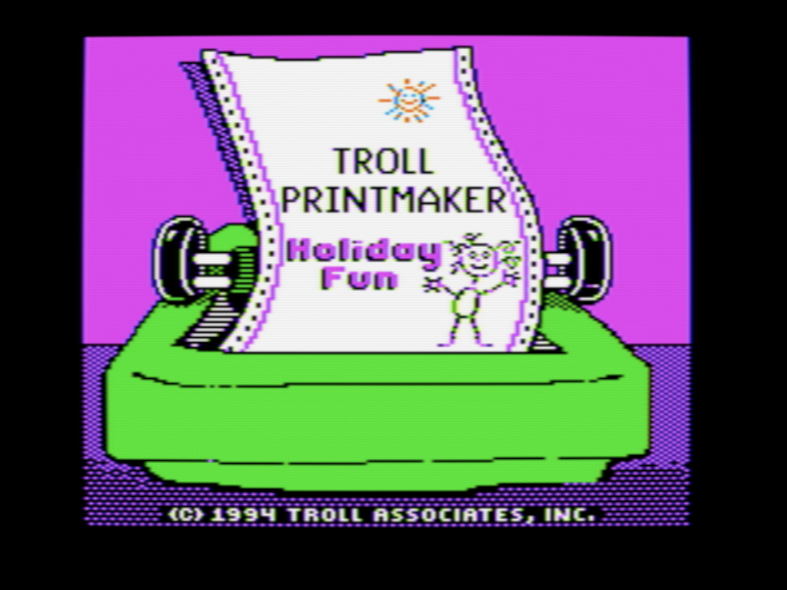 Troll Printmaker: Holiday Fun screenshot 1 of 5
