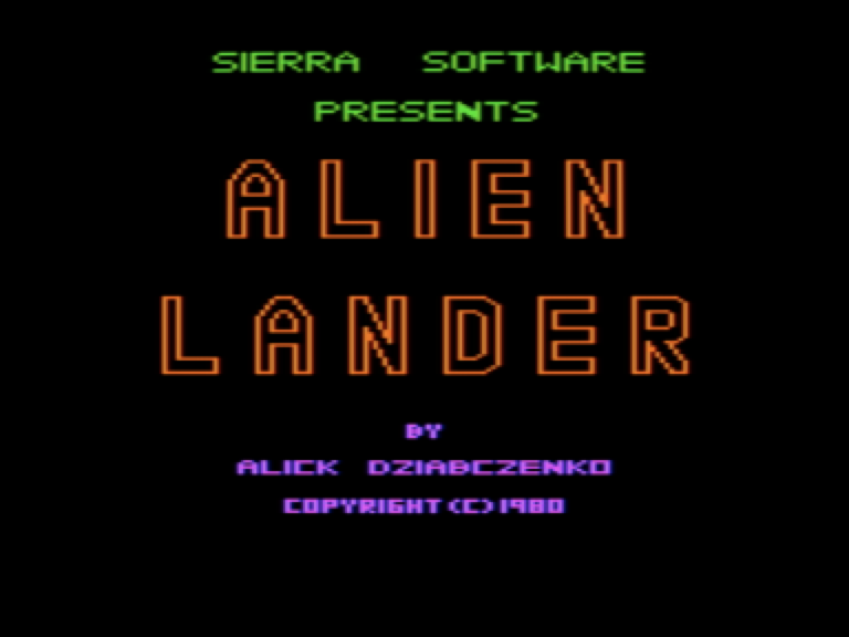 Alien Lander screenshot 1 of 3