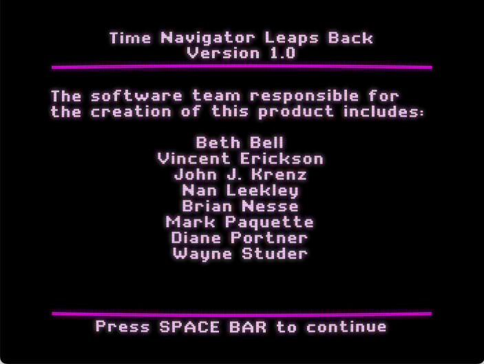 Time Navigator Leaps Back screenshot 4 of 5
