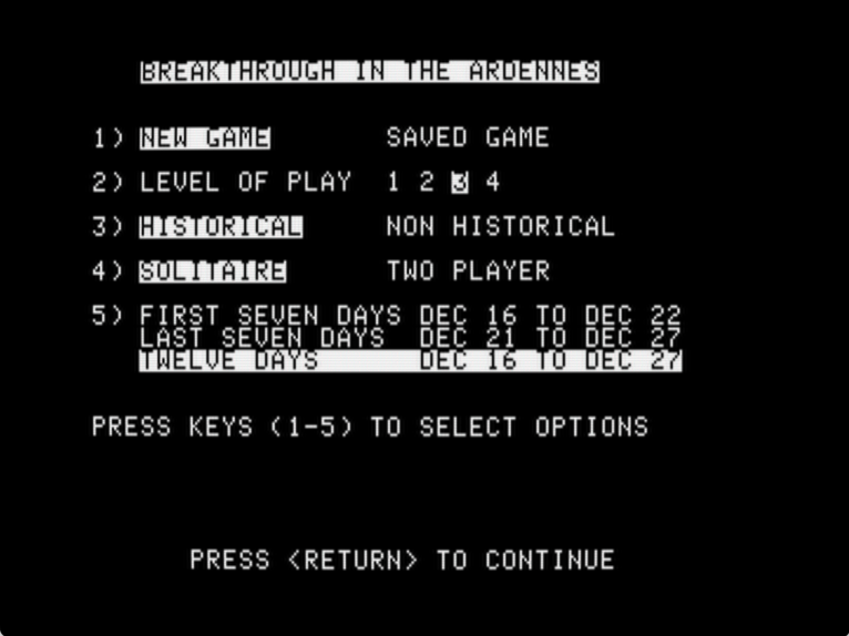 Breakthrough in the Ardennes screenshot 2 of 3