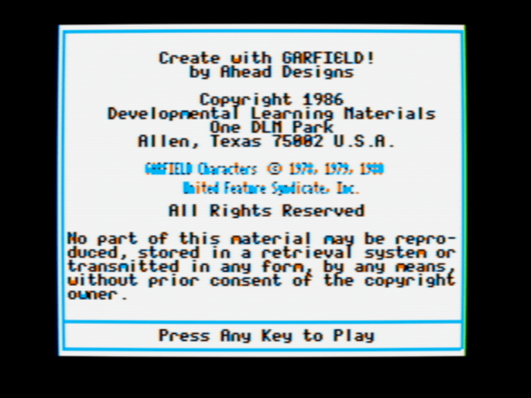 Create with Garfield! screenshot 2 of 4