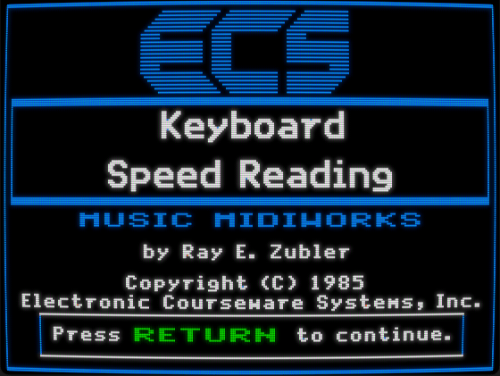Keyboard Speed Reading screenshot 1 of 4