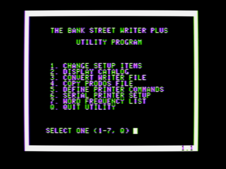 The Bank Street Writer Plus screenshot 3 of 3