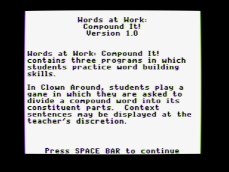 Words at Work: Compound It! screenshot 3 of 5