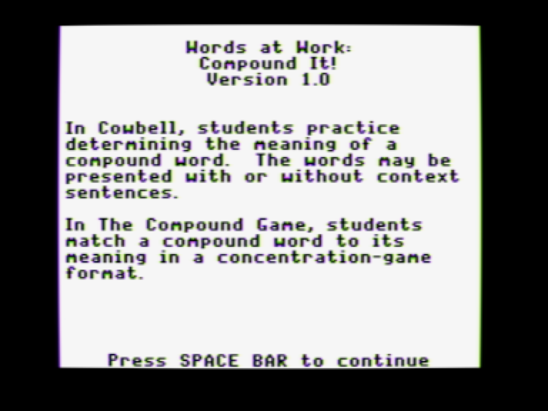 Words at Work: Compound It! screenshot 4 of 5