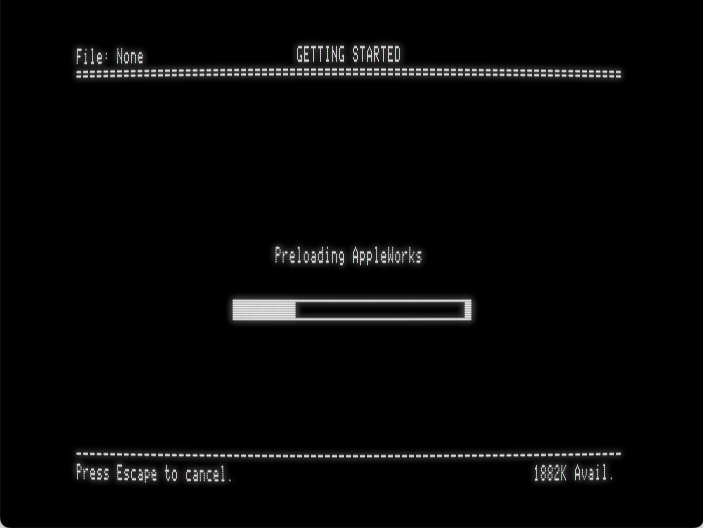AppleWorks screenshot 3 of 6