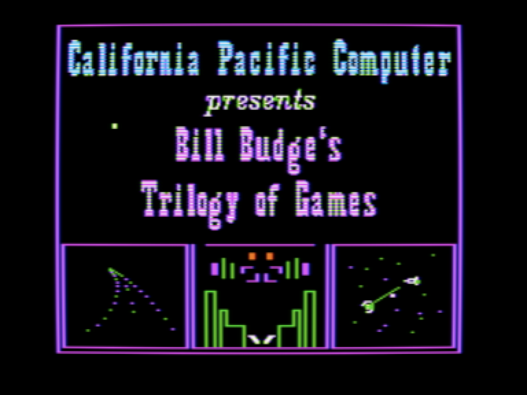 Bill Budge's Trilogy of Games screenshot 1 of 3