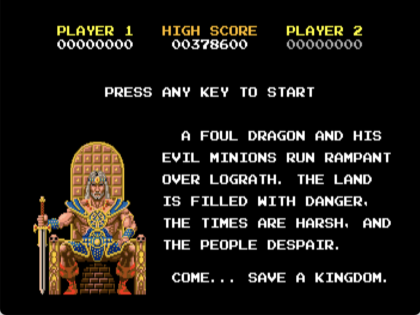 Rastan screenshot 2 of 3