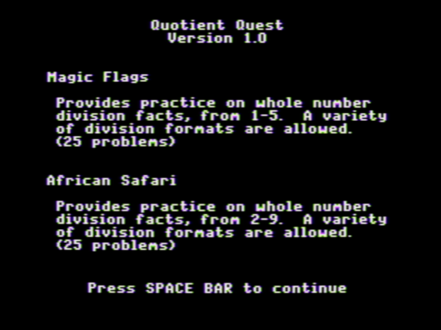 Quotient Quest screenshot 3 of 3