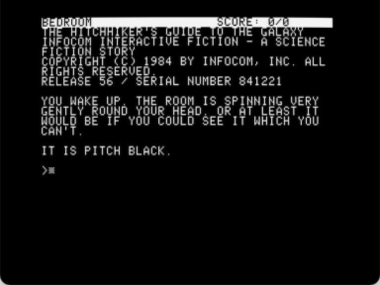 The Hitchhiker's Guide to the Galaxy