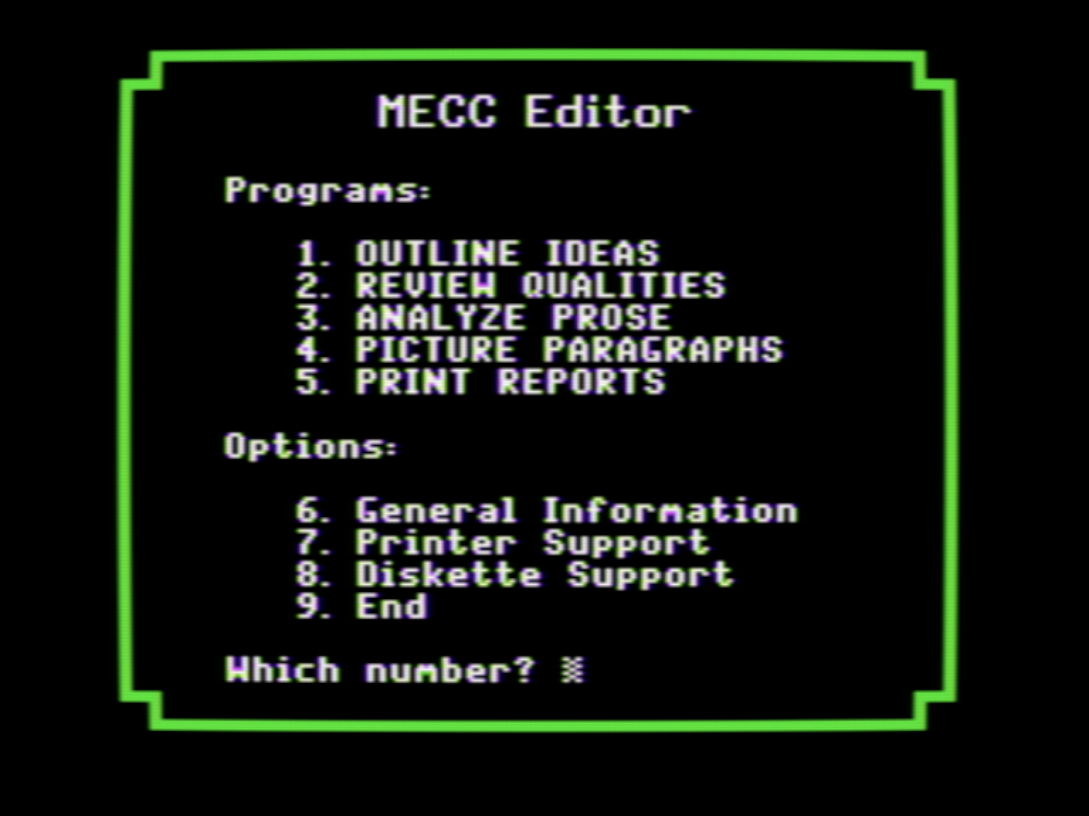 MECC Editor screenshot 2 of 3