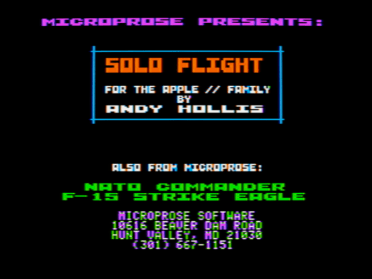 Solo Flight screenshot 2 of 4
