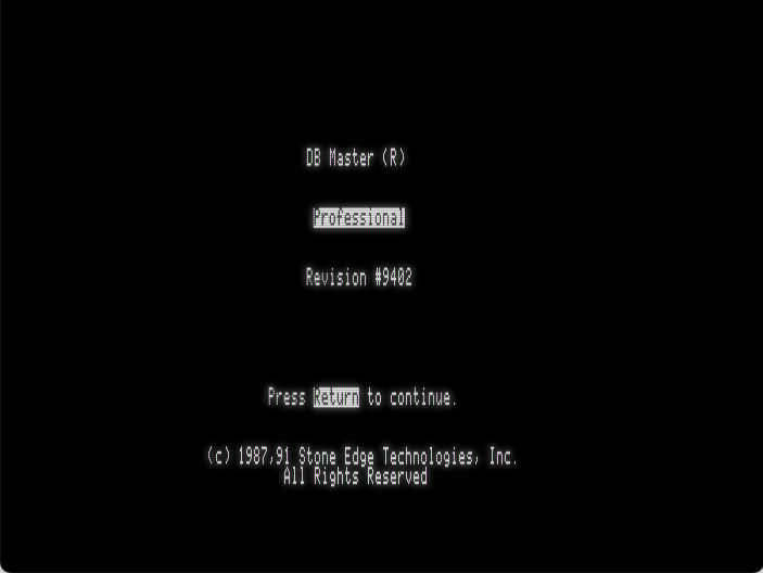 DB Master Professional screenshot 1 of 3