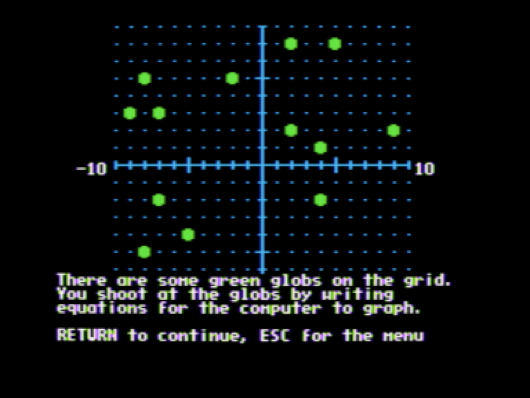 Green Globs and Graphing Equations screenshot 8 of 11