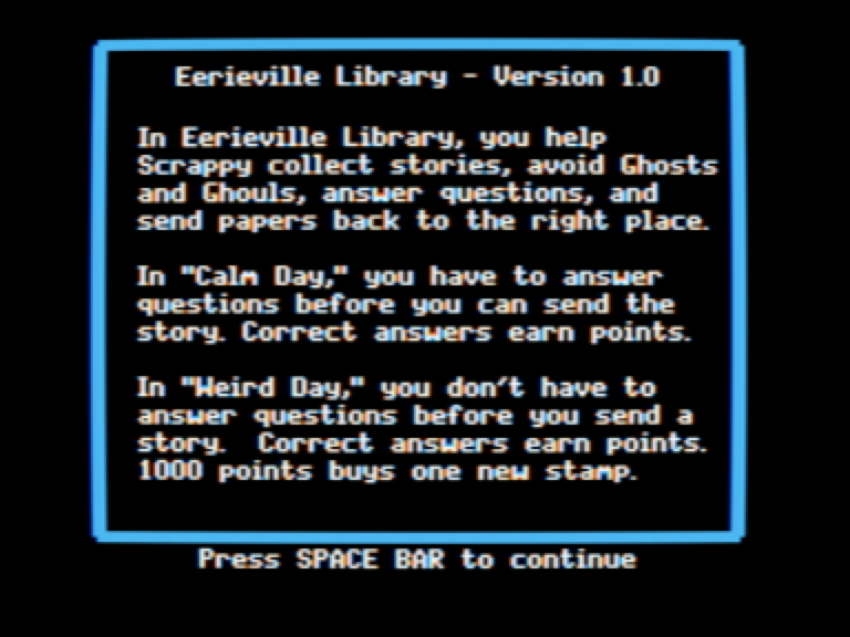 Eerieville Library screenshot 3 of 5