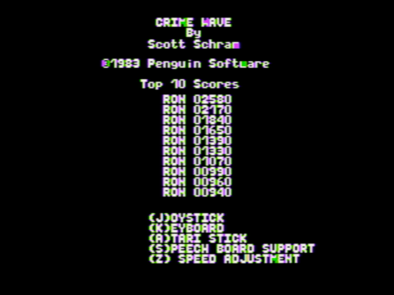 Crime Wave screenshot 1 of 3