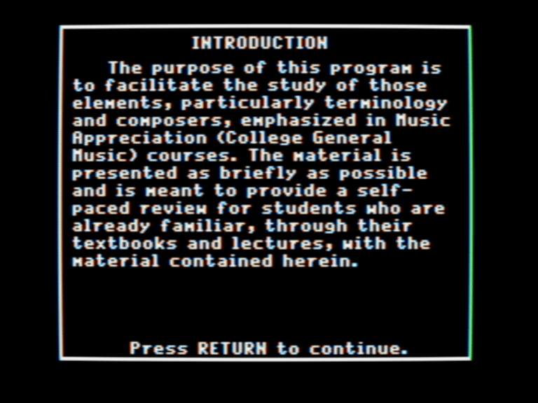 Music Appreciation screenshot 2 of 5