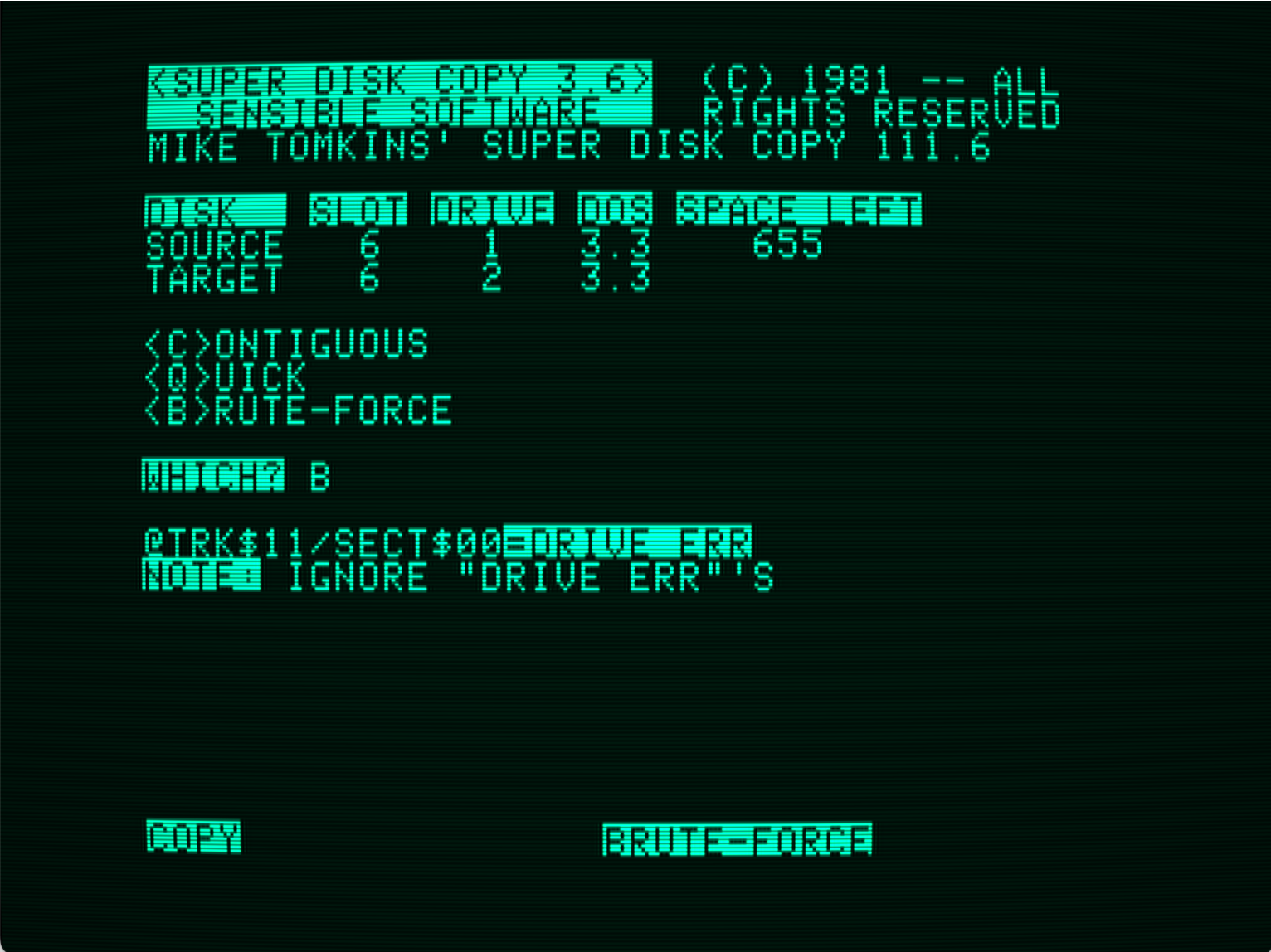 Super Disk Copy screenshot 2 of 2