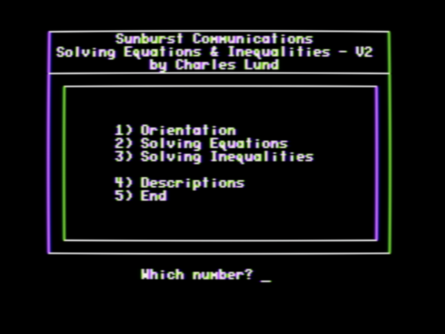 Solving Equations and Inequalities screenshot 3 of 5