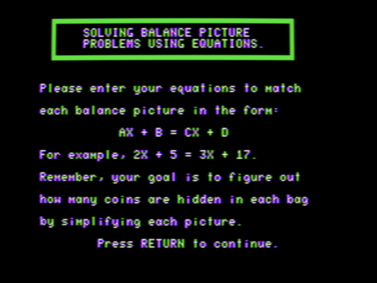 Solving Equations and Inequalities screenshot 4 of 5