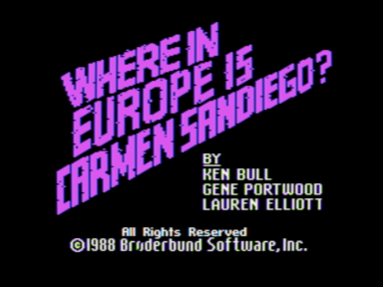 Where in Europe is Carmen Sandiego screenshot 1 of 5