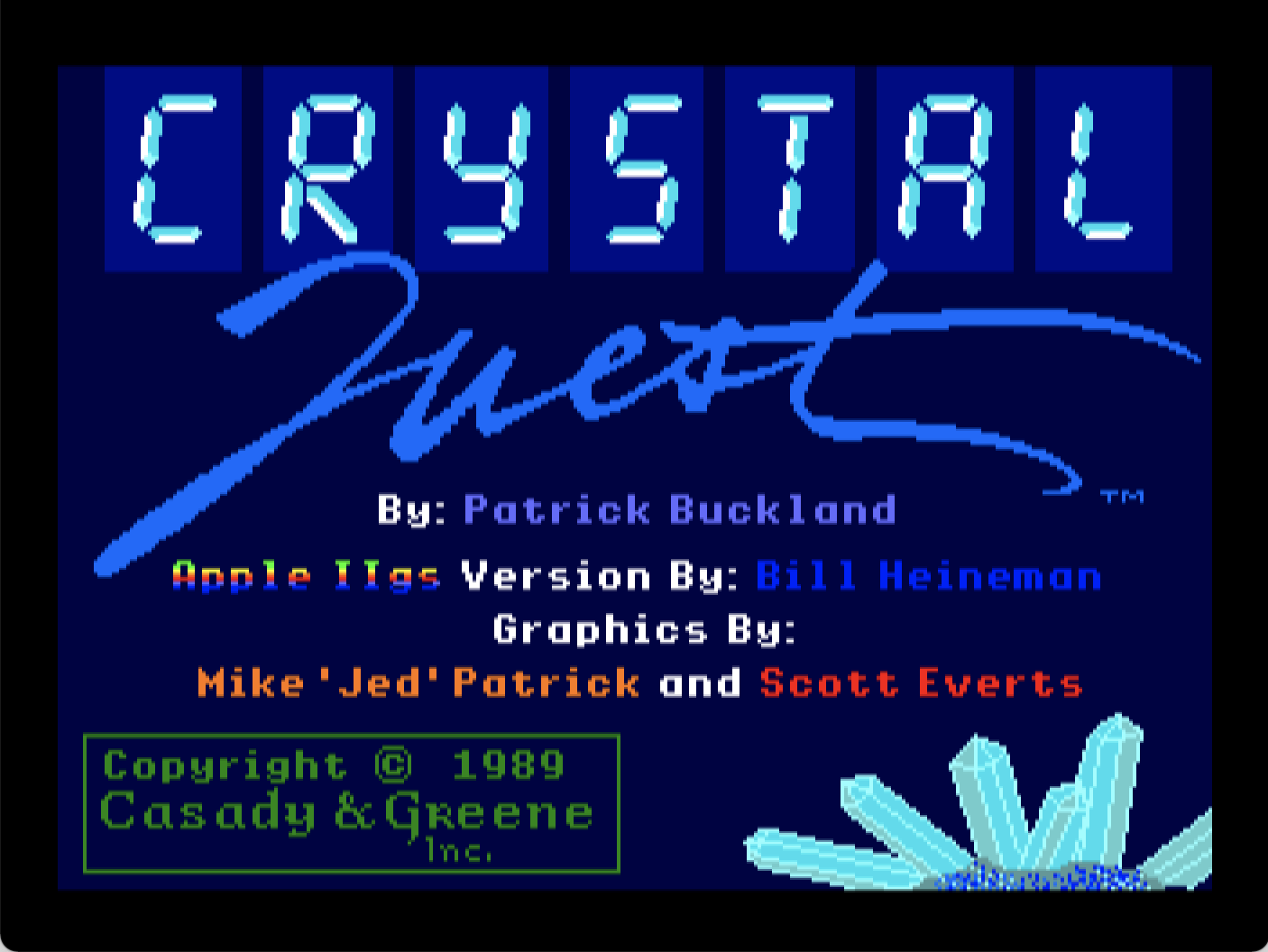Crystal Quest screenshot 1 of 11